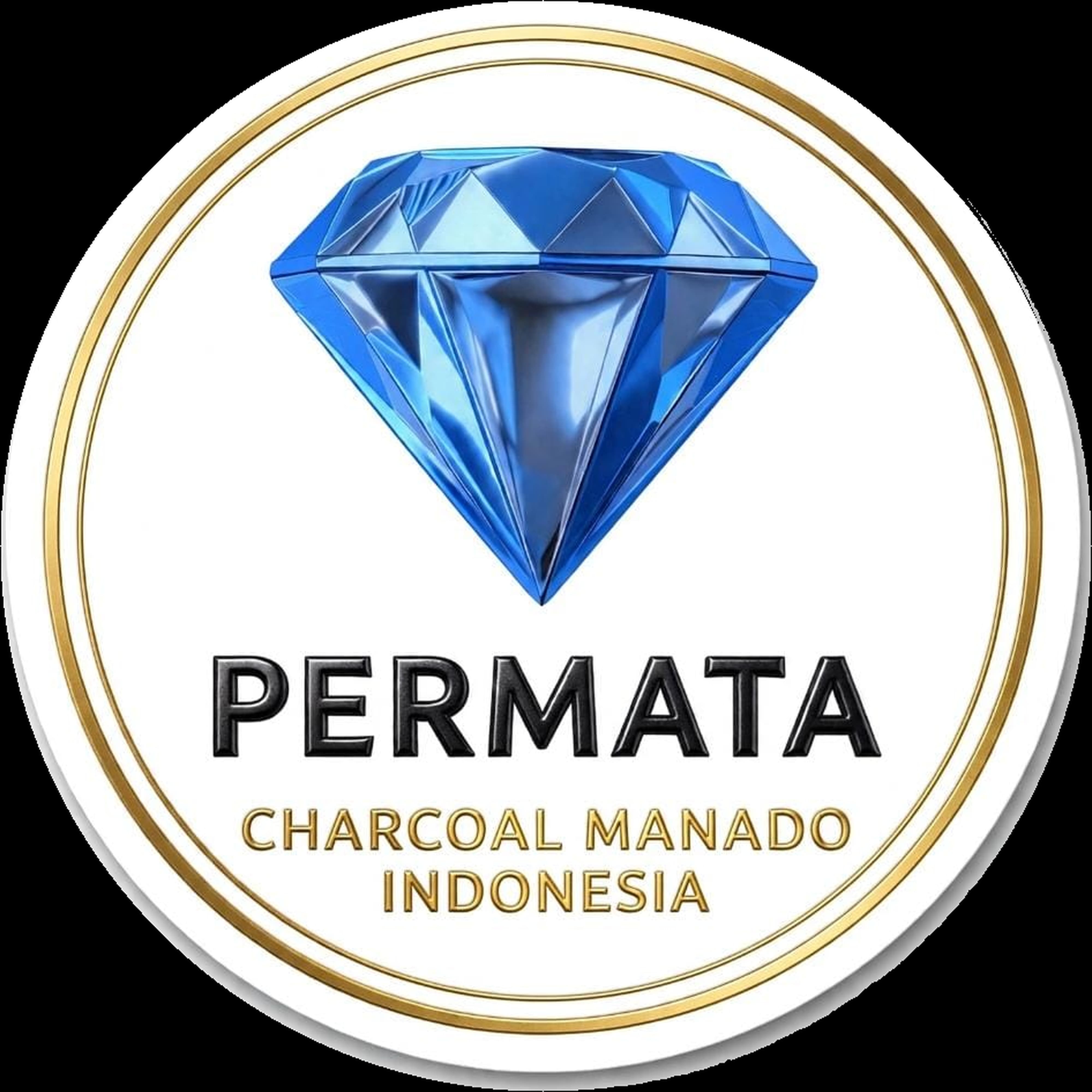 Permata Charcoal Logo